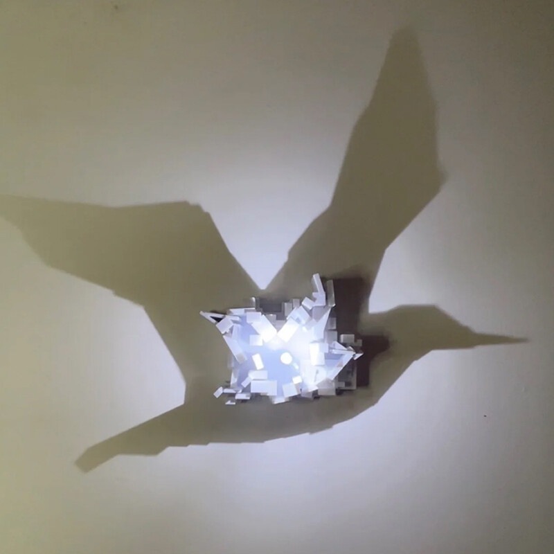 Dropshipping 3D Light Shadow N - Led Lighting Decor บทวิจารณ์และราคา
