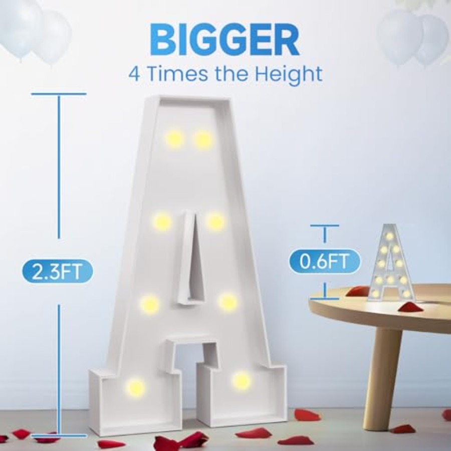 Graduation Decorations 2026, 2 - Light Up Letters Marquee บทวิจารณ์และราคา