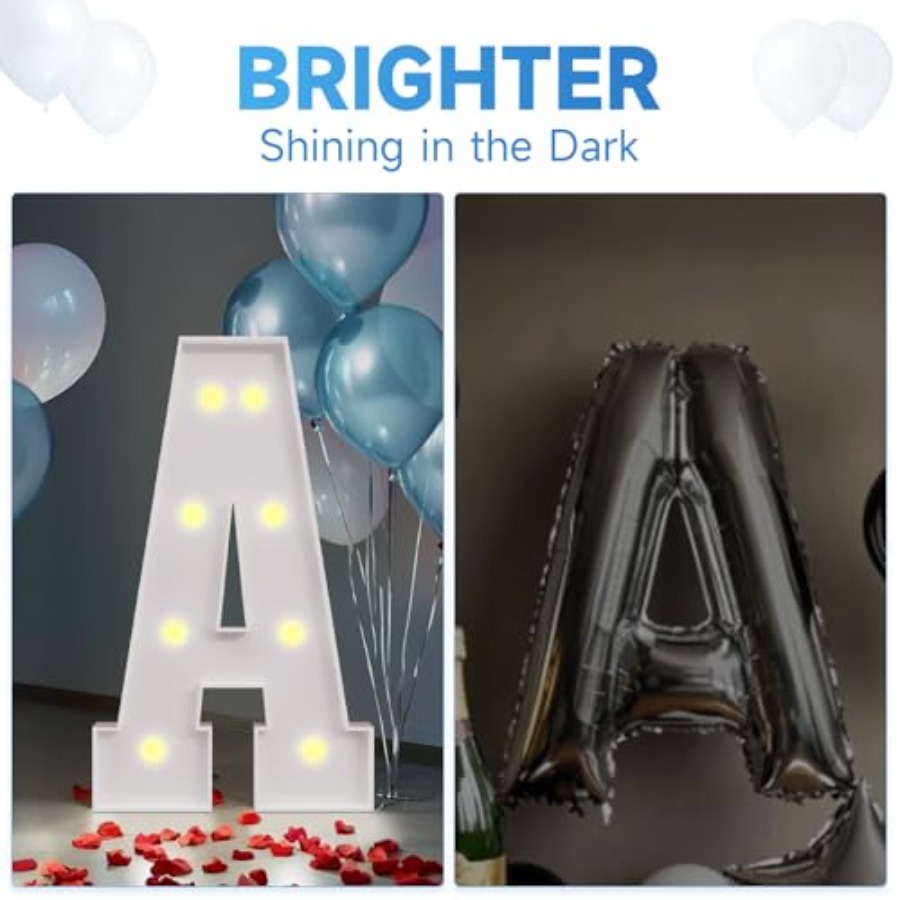 Graduation Decorations 2026, 2 - Light Up Letters Marquee บทวิจารณ์และราคา