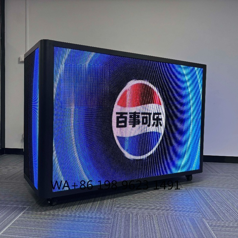 Portable DJ Booth Facade LED V - Lighting Decoration Stand บทวิจารณ์และราคา