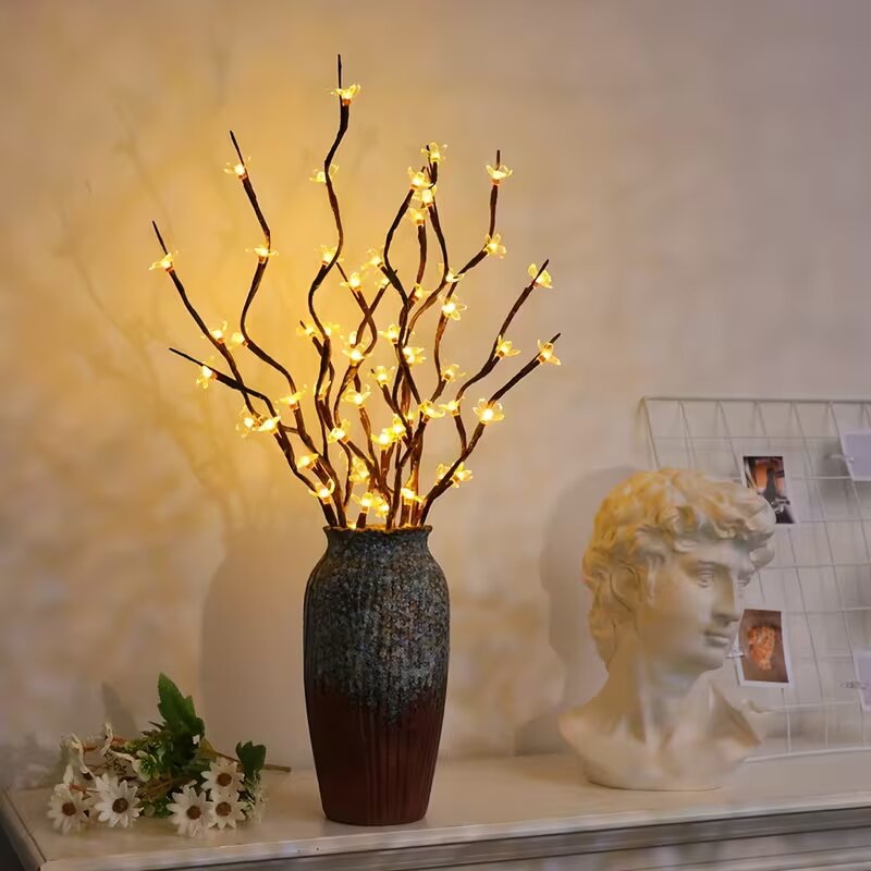 1/2PC 20LED Cherry Blossom Tre - Lighting Decor For Home บทวิจารณ์และราคา