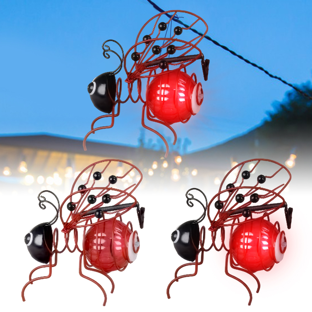 Solar-Powered Hanging Bug Ligh - Lighting Bug Decor บทวิจารณ์และราคา