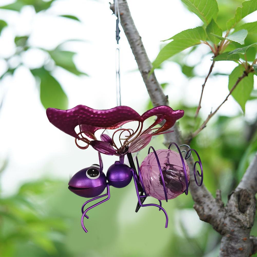 Solar Hanging Bug Light Flying - Lighting Bug Decor บทวิจารณ์และราคา