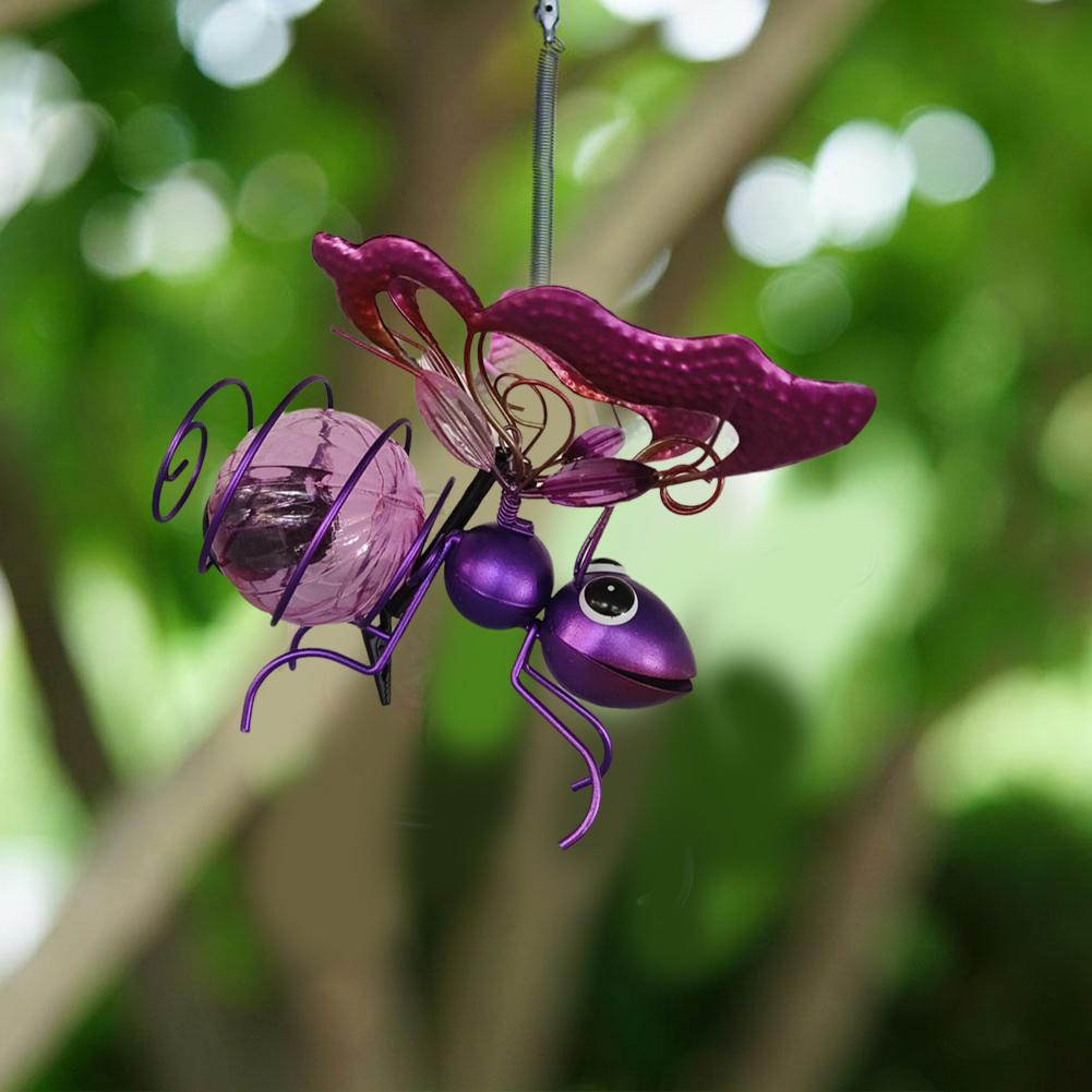 Solar Hanging Bug Light Flying - Lighting Bug Decor บทวิจารณ์และราคา