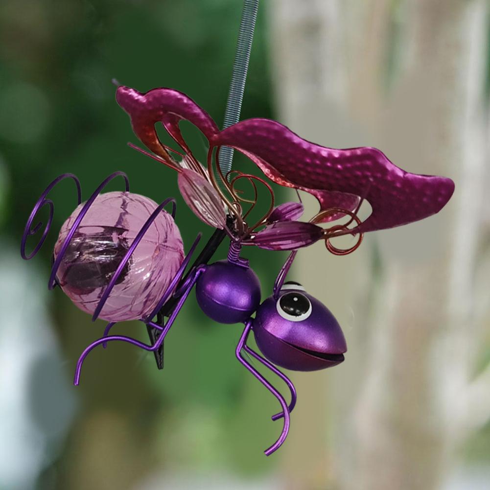Solar Hanging Bug Light Flying - Lighting Bug Decor บทวิจารณ์และราคา