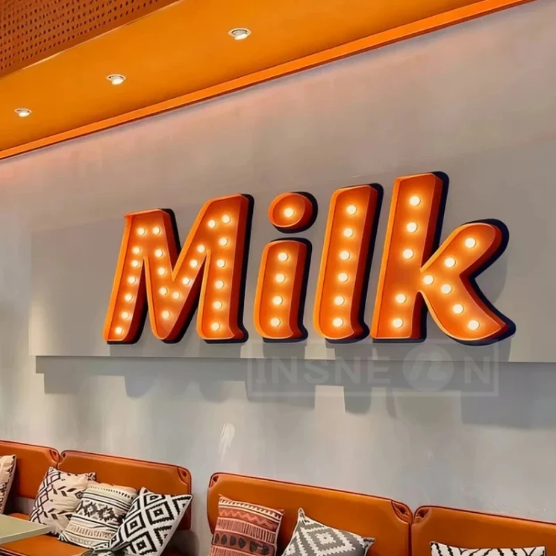 Custom Bulb Letters Metal Ligh - Light Up Letters Marquee บทวิจารณ์และราคา