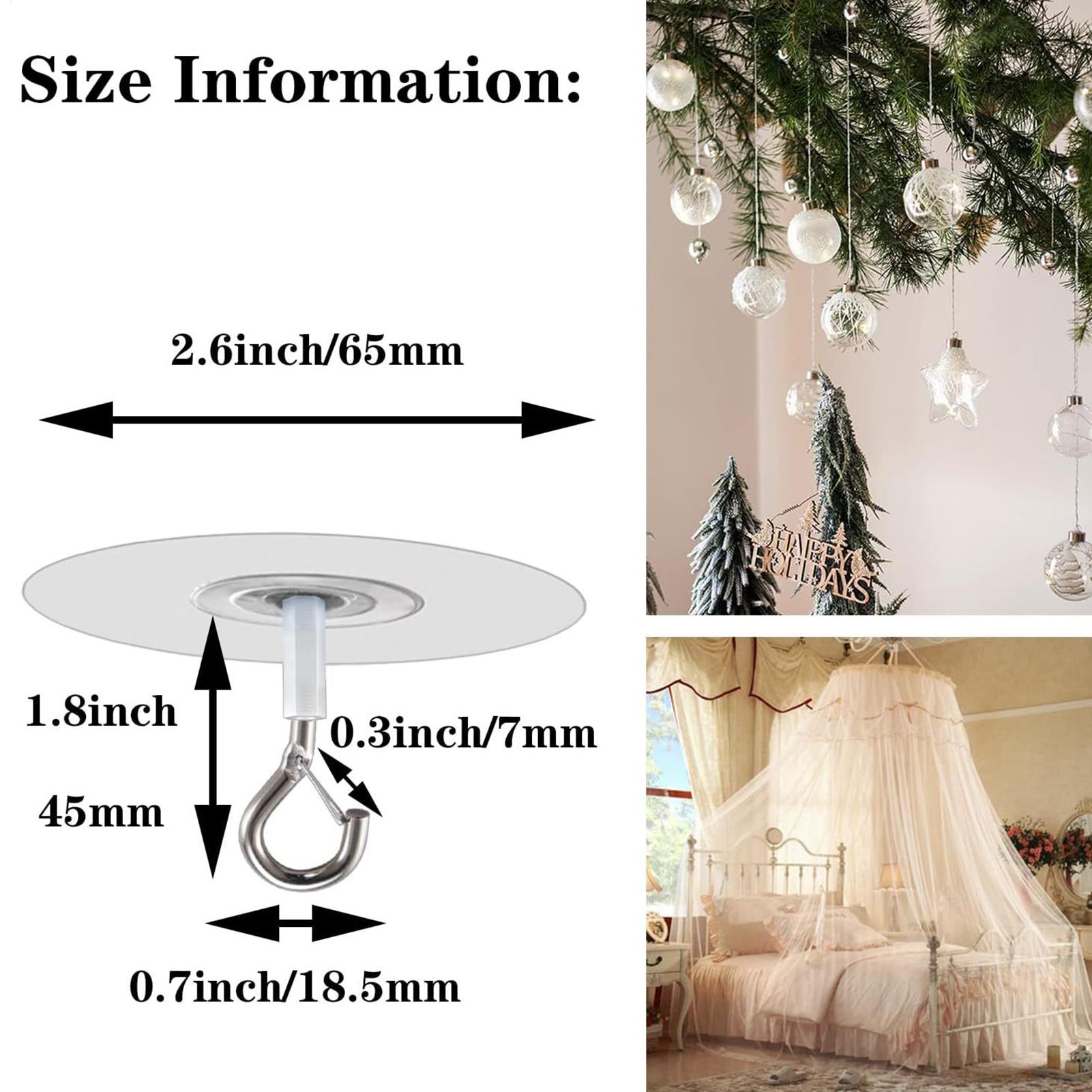 Stick Ceiling Hooks Heavy Duty - Home Decor Lighting Wholesale บทวิจารณ์และราคา