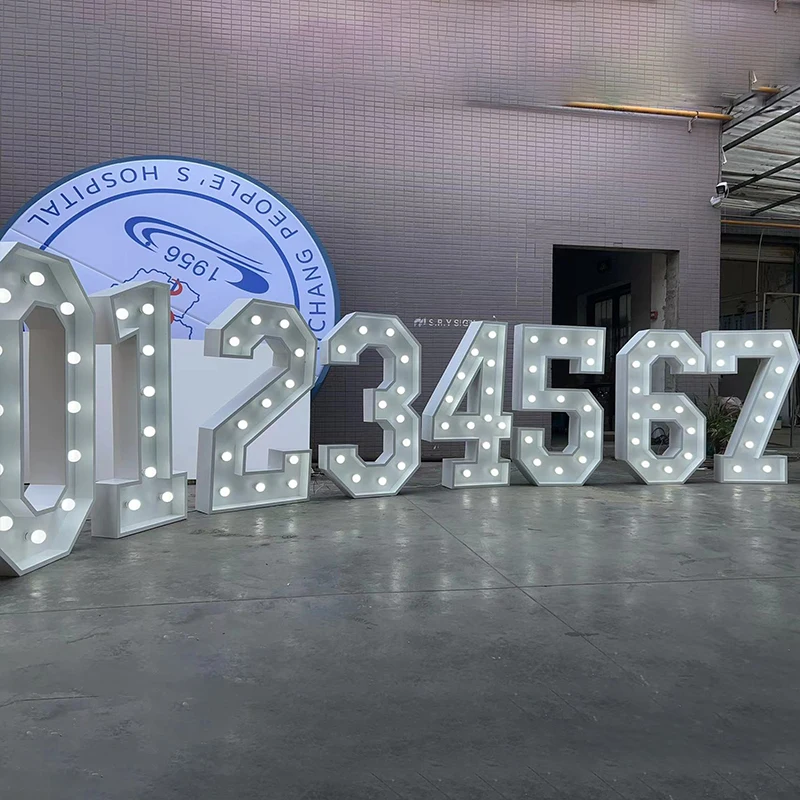 Factory Customized Size Logo 4 - Light Up Letters Marquee บทวิจารณ์และราคา