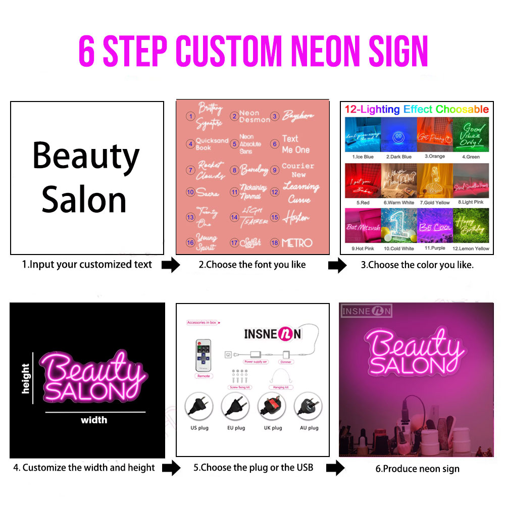 Custom Led Neon Signs LED Ligh - Neon Sign Custom Led บทวิจารณ์และราคา