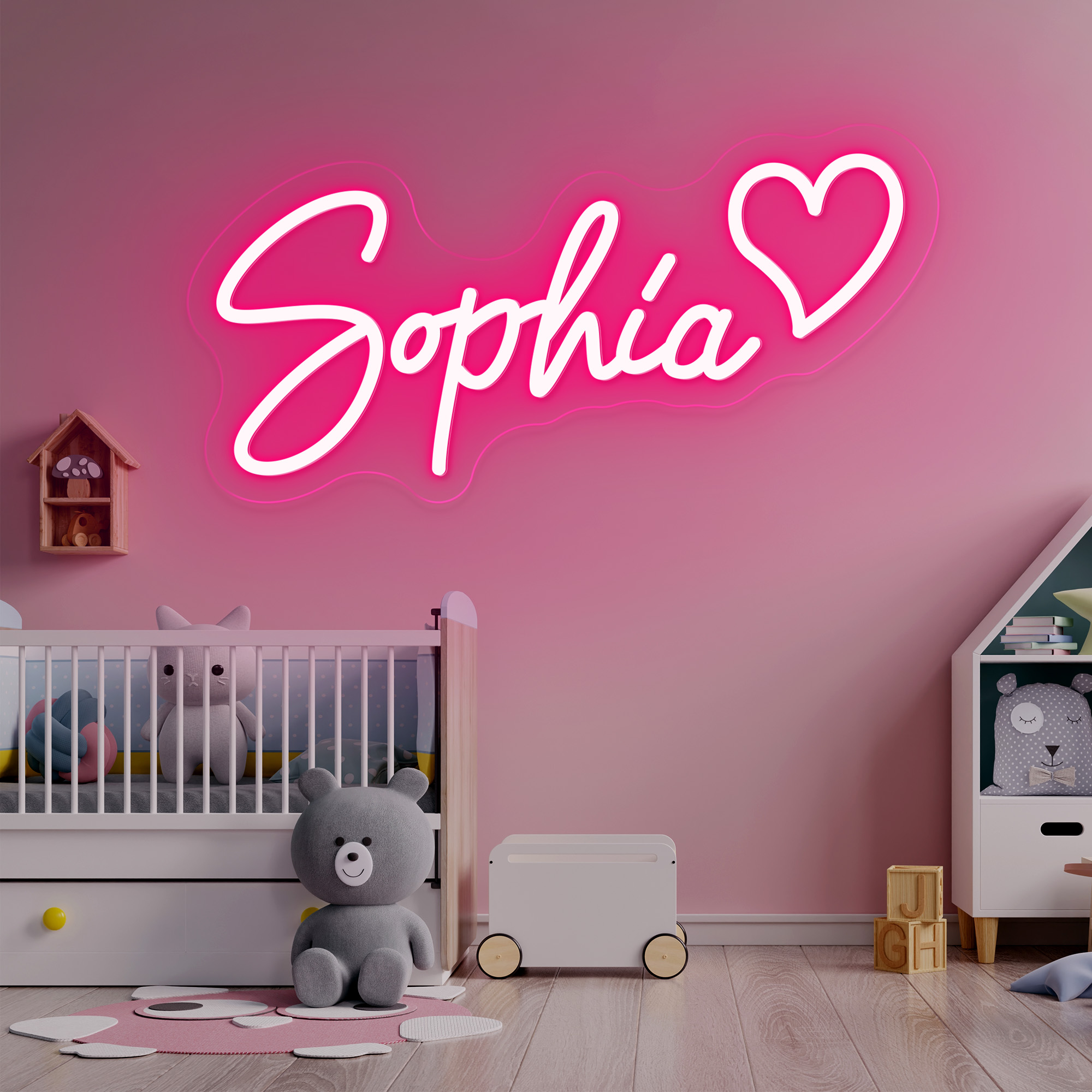 Custom Neon Led Kids Name Neon - Neon Sign Custom Led บทวิจารณ์และราคา