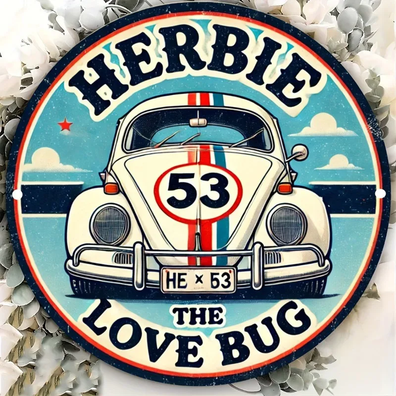 Vintage Herbie Love Bug Metal  - Lighting Bug Decor บทวิจารณ์และราคา