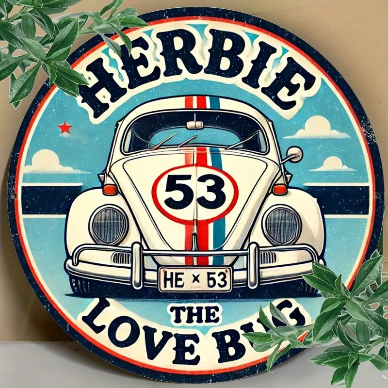 Vintage Herbie Love Bug Metal  - Lighting Bug Decor บทวิจารณ์และราคา