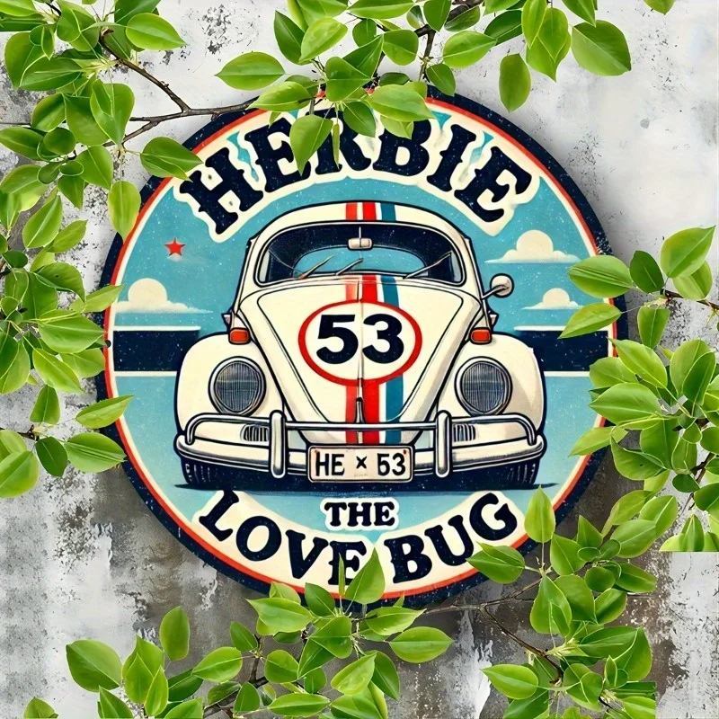 Vintage Herbie Love Bug Metal  - Lighting Bug Decor บทวิจารณ์และราคา