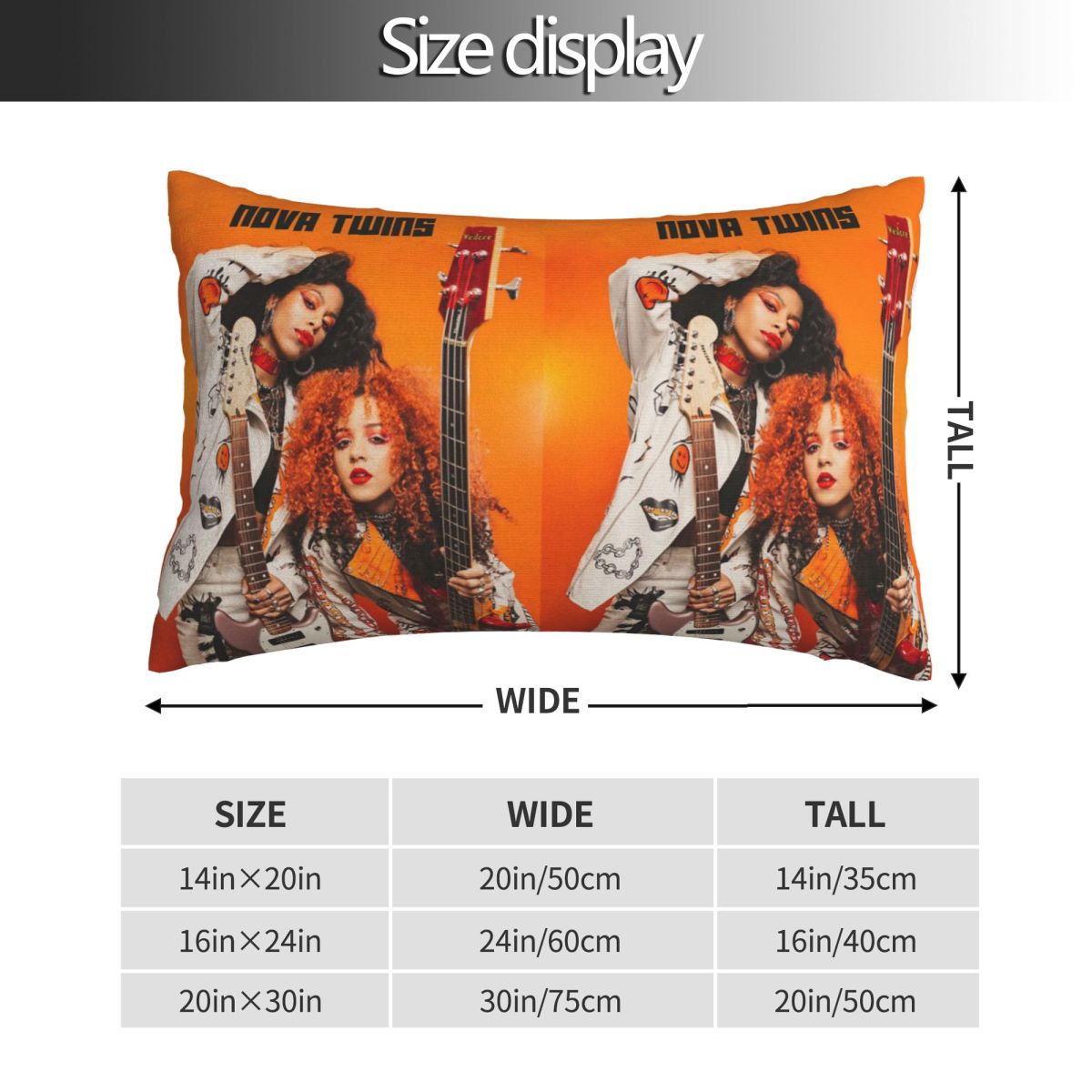 Nova Twins Rectangle Pillowcas - Nova Decor & Lighting Vase Glass Brun 26Cm บทวิจารณ์และราคา