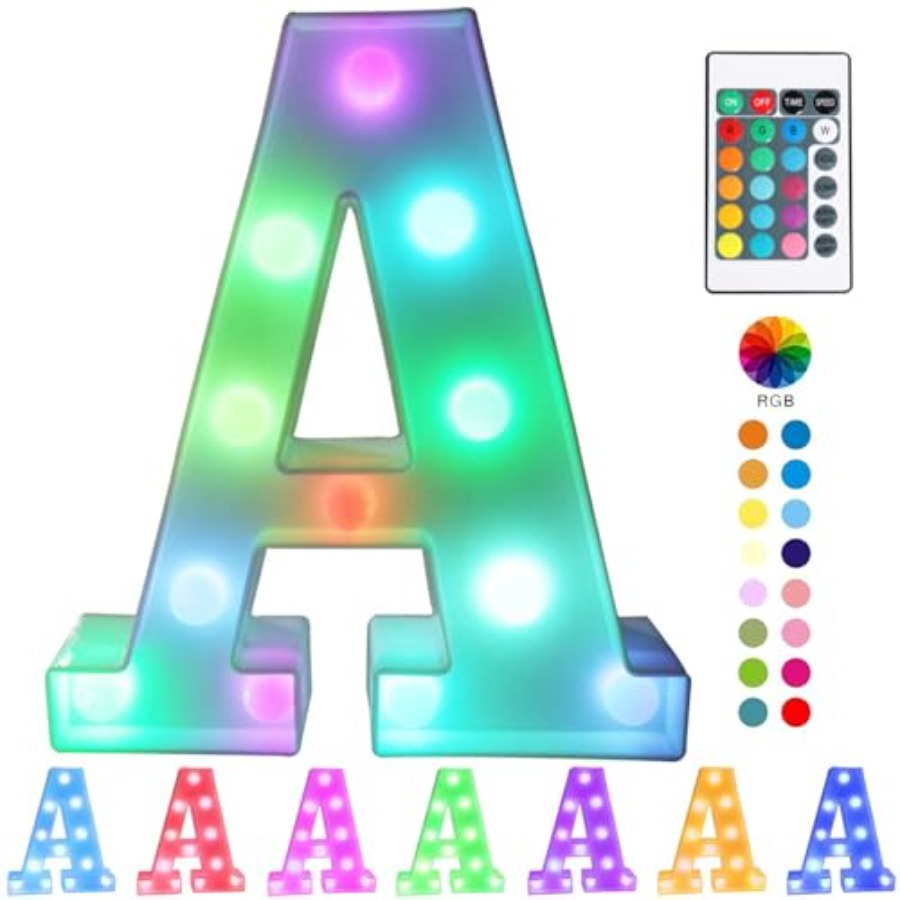 Colorful LED marquee letter li - Light Up Letters Marquee บทวิจารณ์และราคา