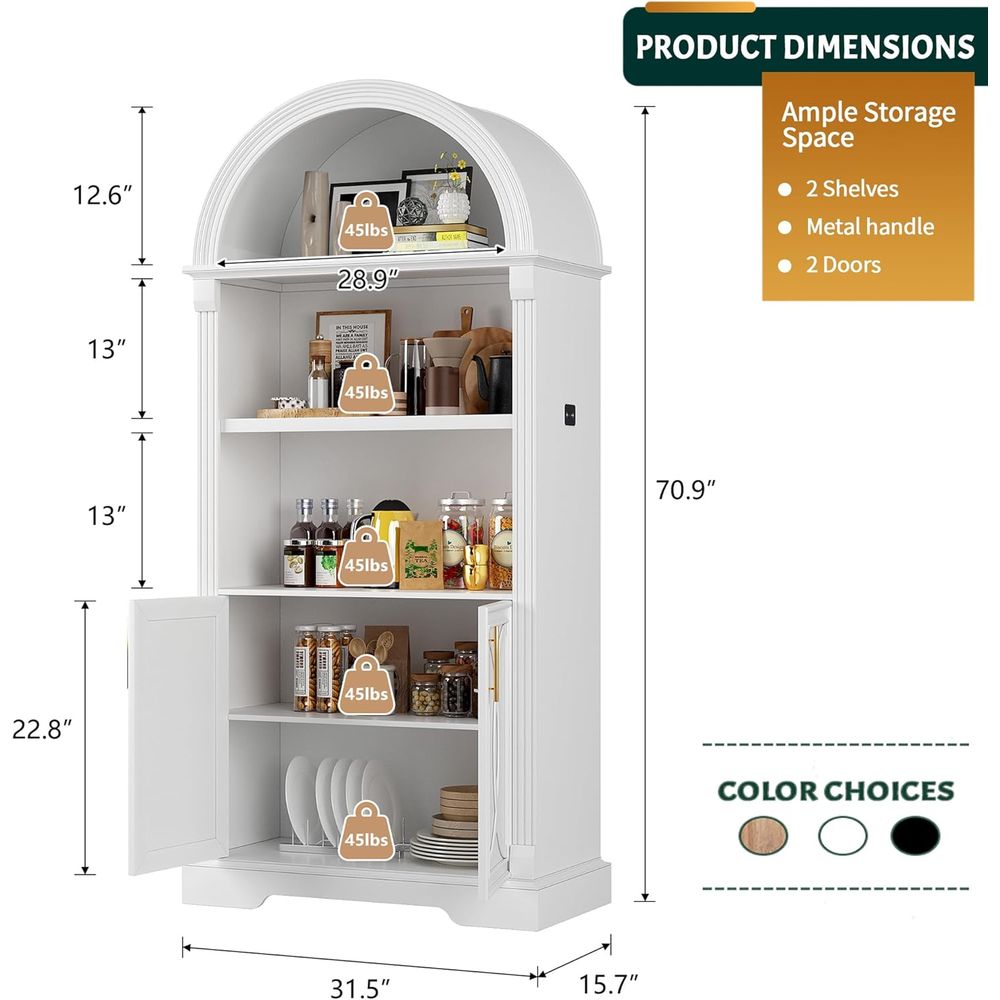 71 High Arched Kitchen Pantry  - Lighting & Home Decor Studio บทวิจารณ์และราคา