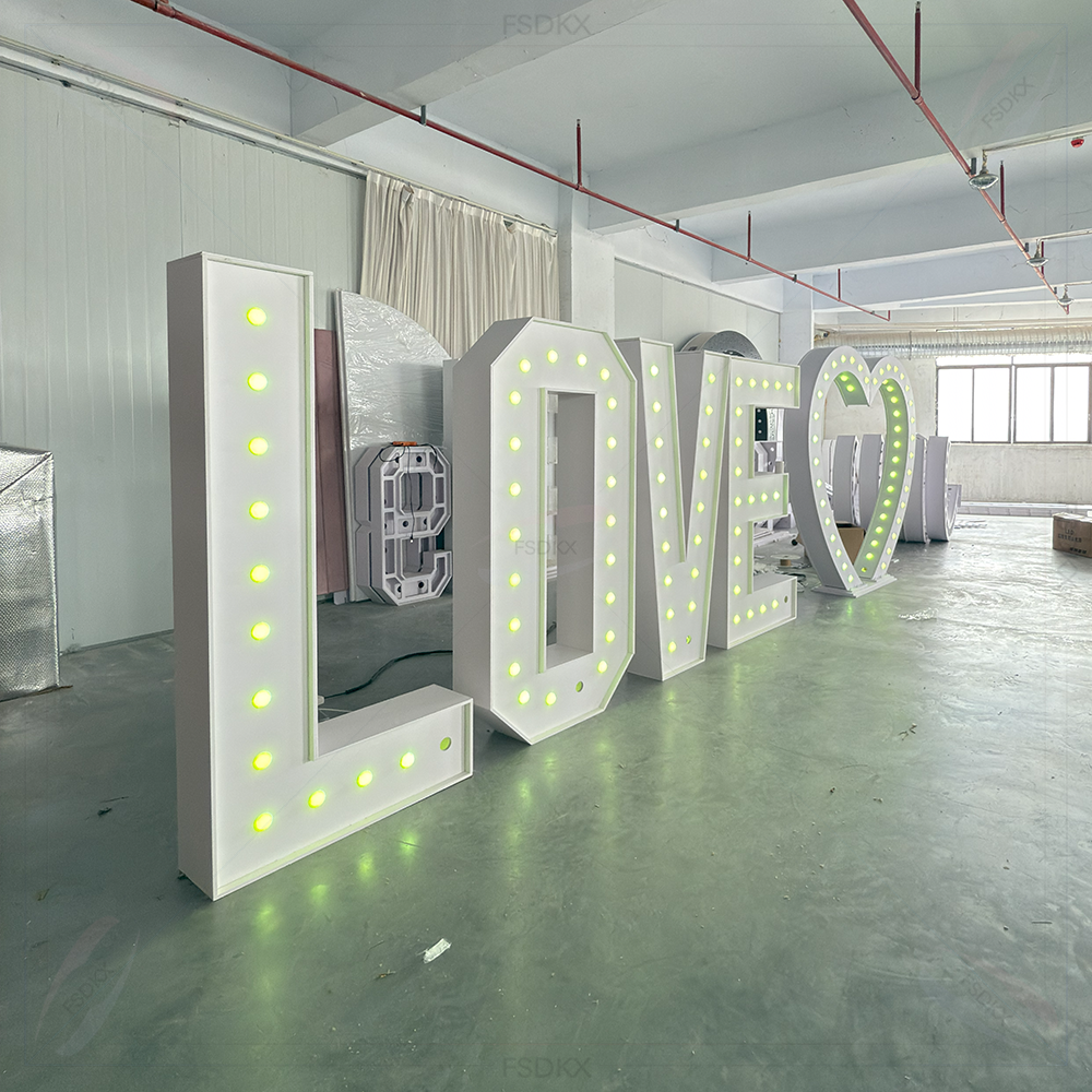 Customized Size Logo Large Gia - Light Up Letters Marquee บทวิจารณ์และราคา