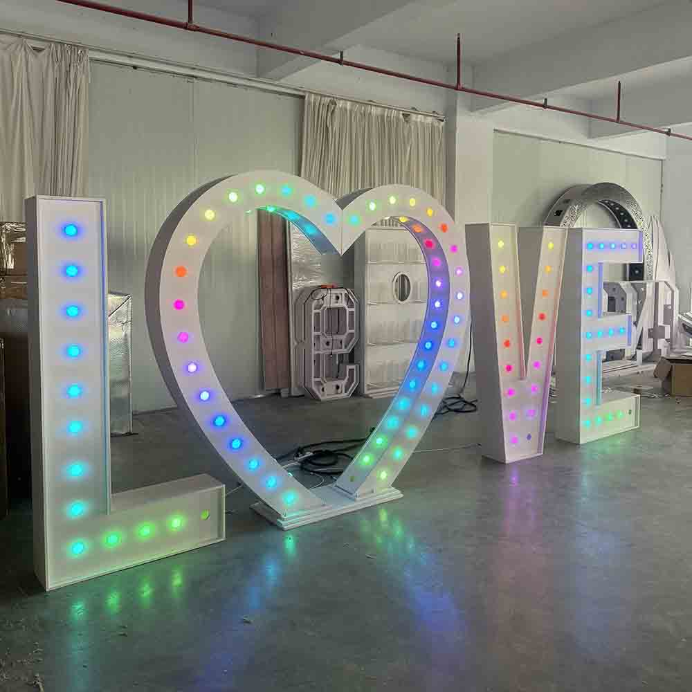 Customized Size Logo Large Gia - Light Up Letters Marquee บทวิจารณ์และราคา