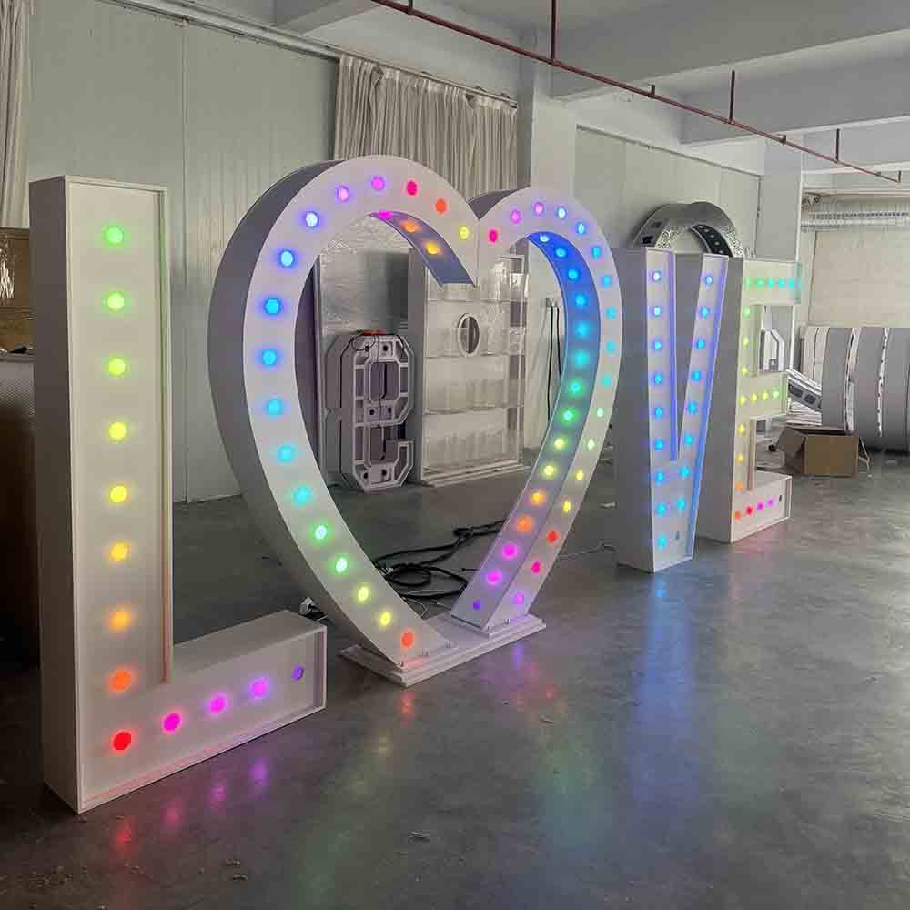 Customized Size Logo Large Gia - Light Up Letters Marquee บทวิจารณ์และราคา
