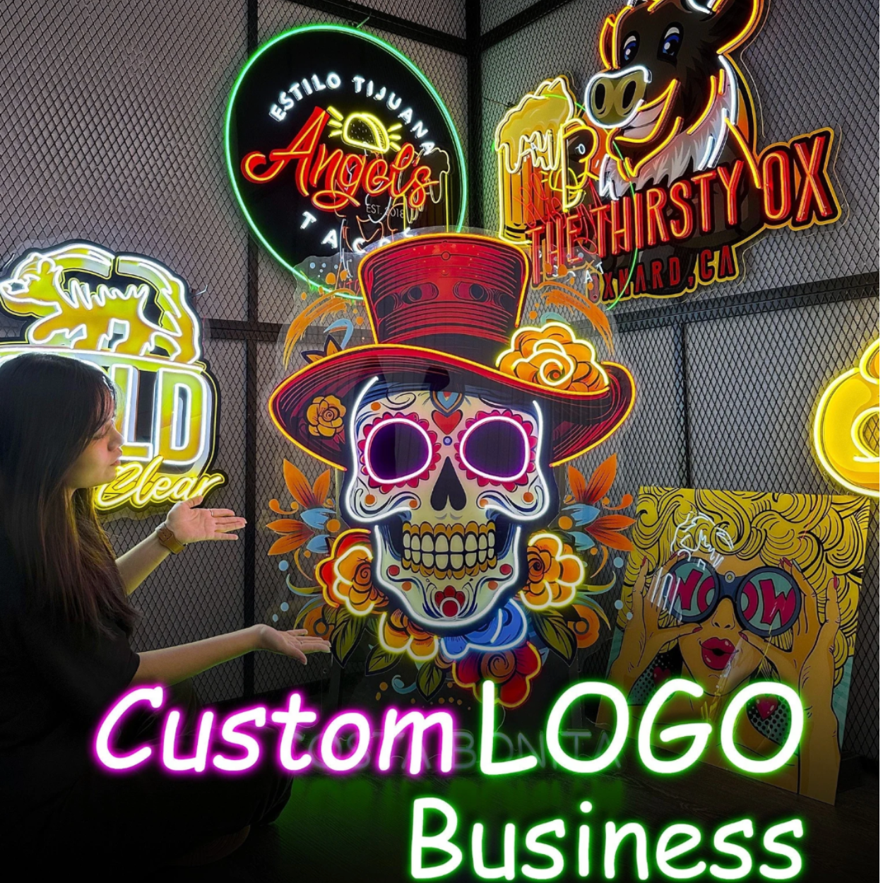 Custom LED Neon Sign with Clea - Neon Sign Custom Led บทวิจารณ์และราคา