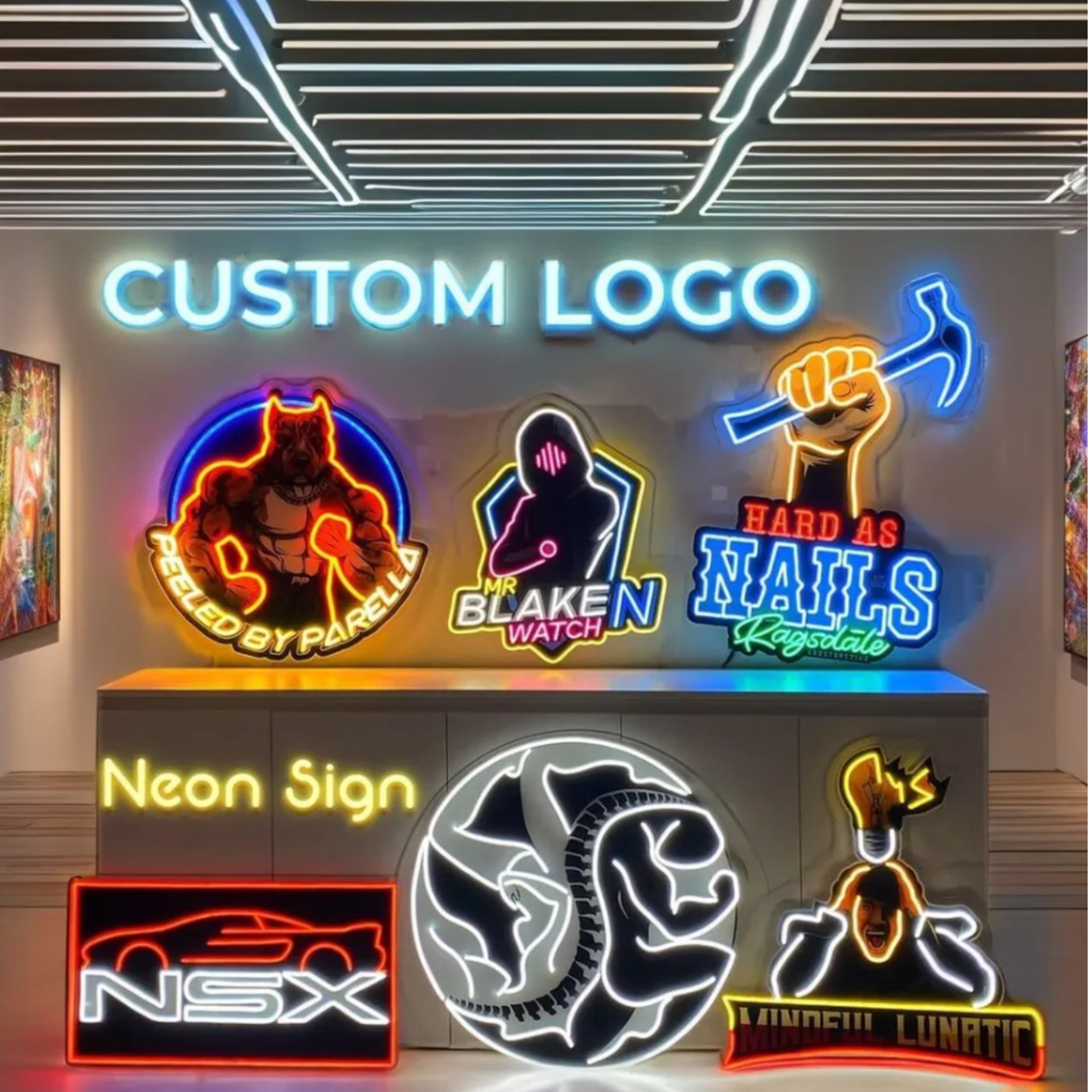 Custom LED Neon Sign with Clea - Neon Sign Custom Led บทวิจารณ์และราคา