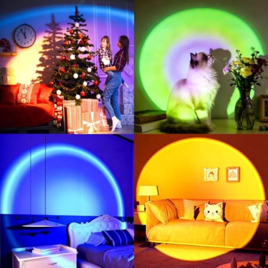 Lamp Projection Rotation LED R - Lighting Decoration Stand บทวิจารณ์และราคา