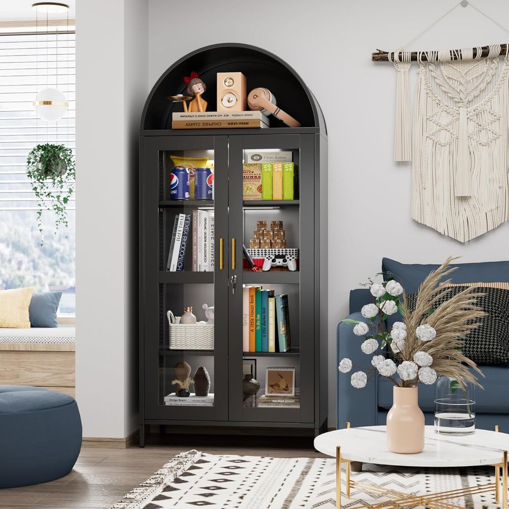 78.74 Tall Metal Arched Cabine - Lighting & Home Decor Studio บทวิจารณ์และราคา