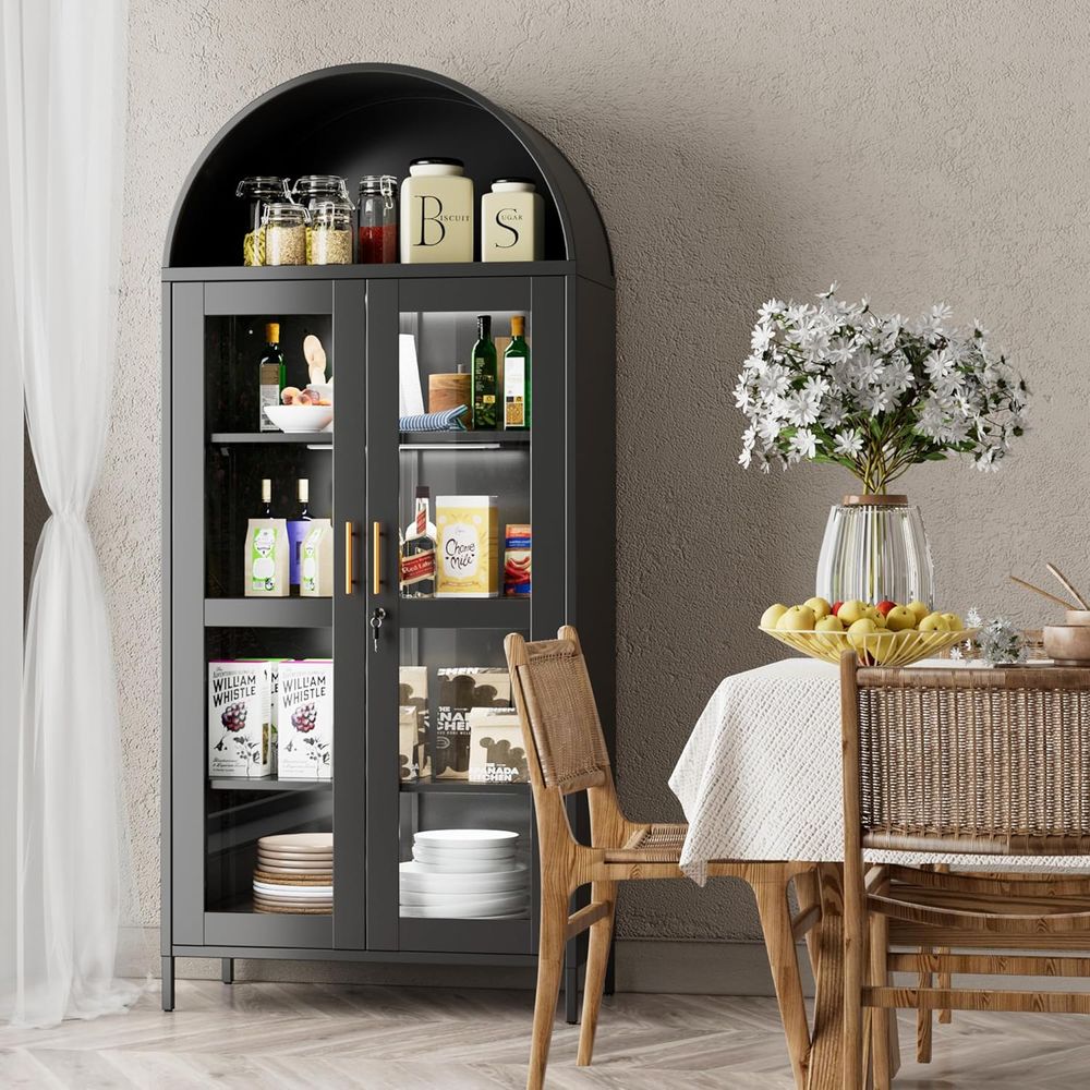 78.74 Tall Metal Arched Cabine - Lighting & Home Decor Studio บทวิจารณ์และราคา