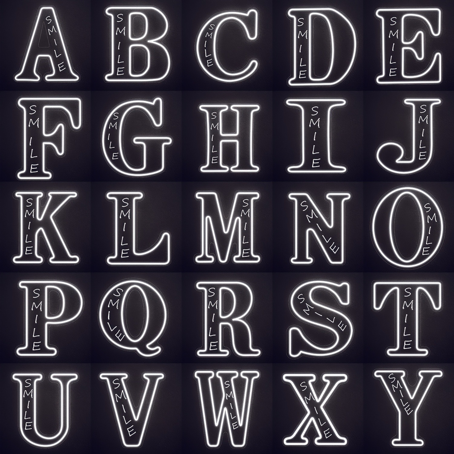 Custom 26 Letters 3D Embossed  - Neon Sign Custom Led บทวิจารณ์และราคา