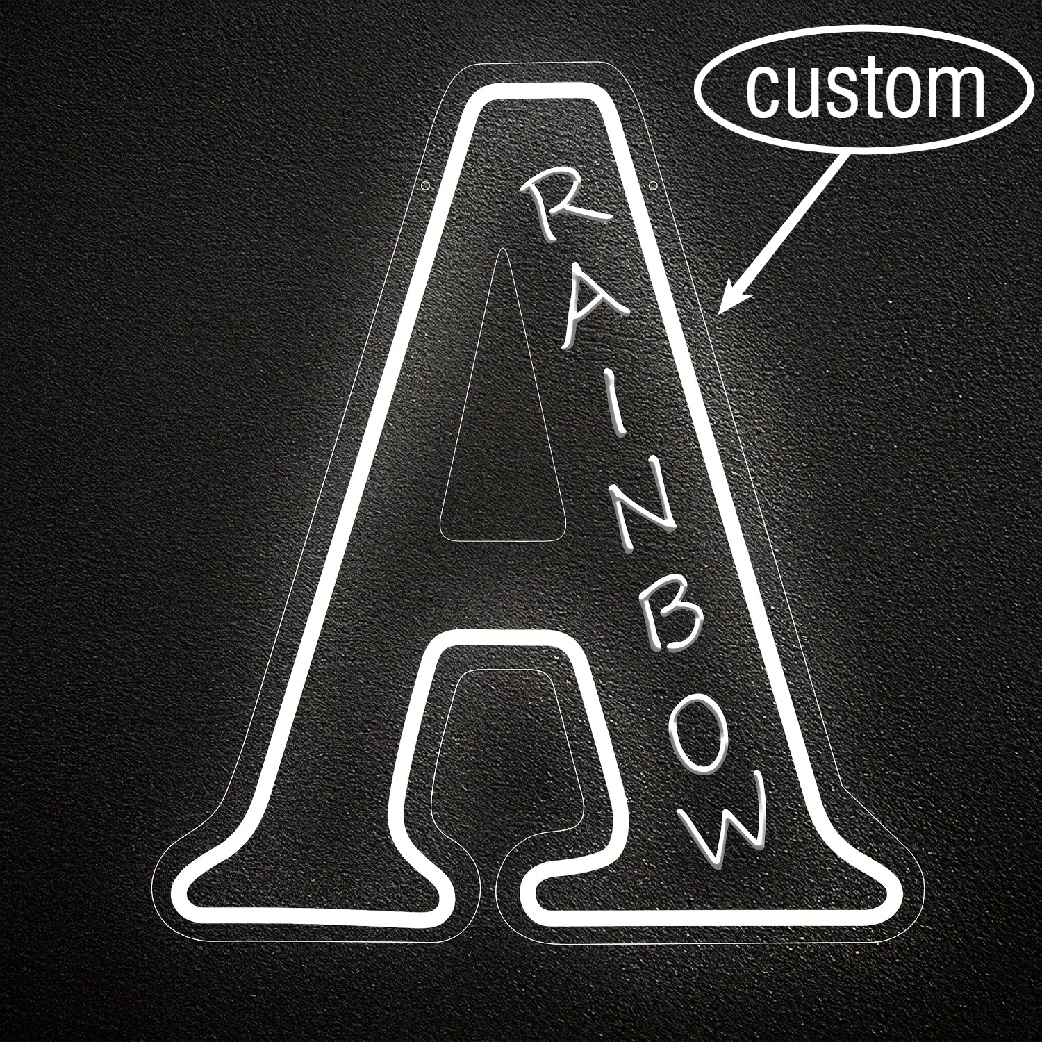 Custom 26 Letters 3D Embossed  - Neon Sign Custom Led บทวิจารณ์และราคา