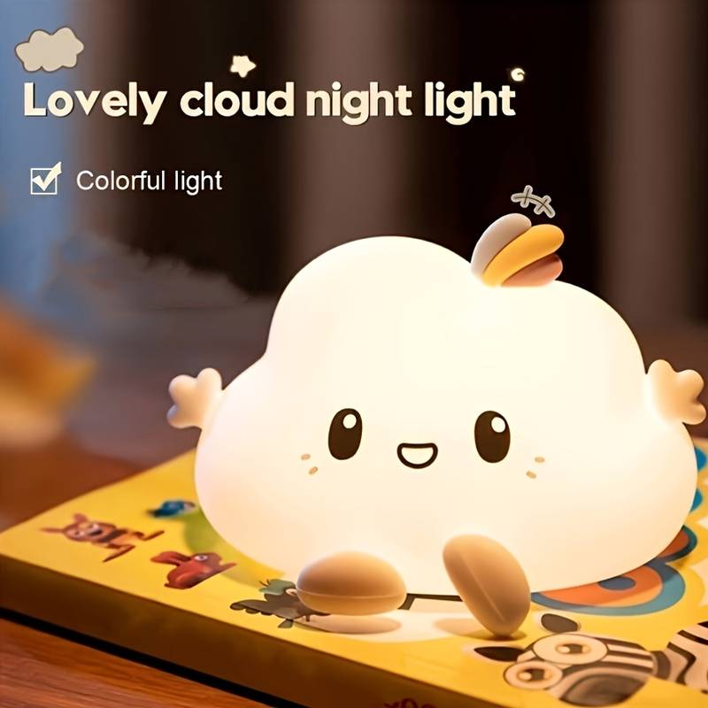 Cloud Night Light,Touch-Contro - Lighting Decor For Home บทวิจารณ์และราคา