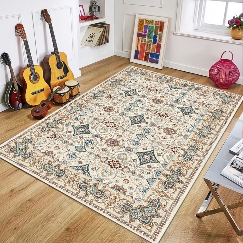 Vintage Persian Boho Area Rug, - Home Decor Lighting Wholesale บทวิจารณ์และราคา