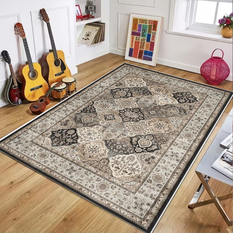Vintage Persian Boho Area Rug, - Home Decor Lighting Wholesale บทวิจารณ์และราคา