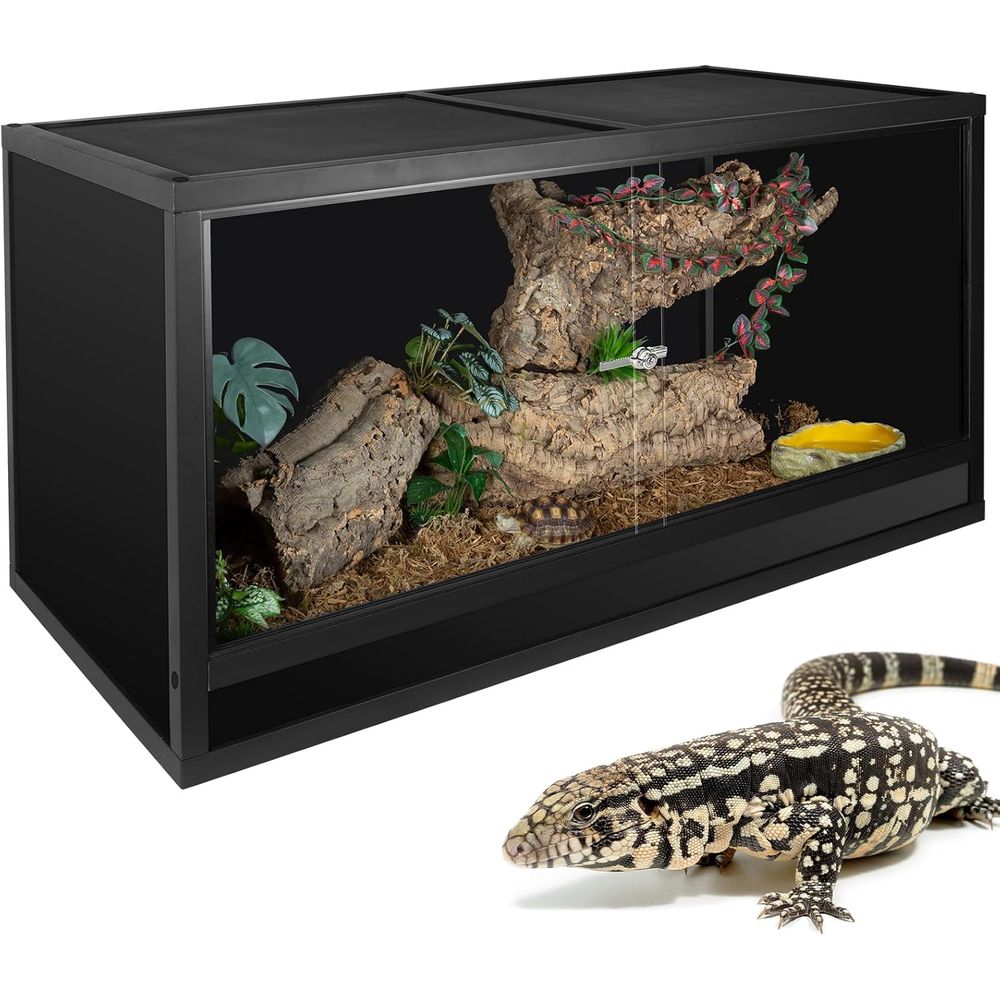 Reptile Enclosure 48x24x24 inc - Gecko Lighting & Decor บทวิจารณ์และราคา