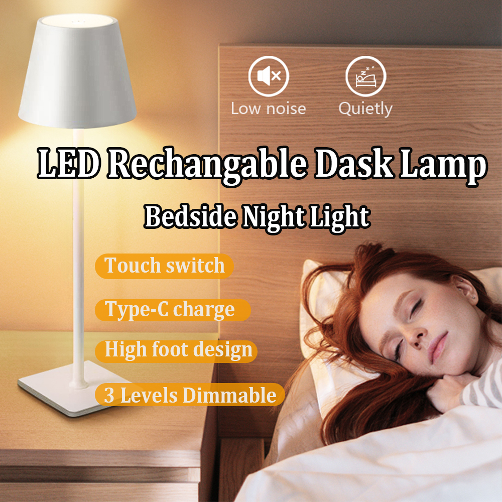 LED Rechargeable Desk Light Wi - Led Lighting Decor บทวิจารณ์และราคา