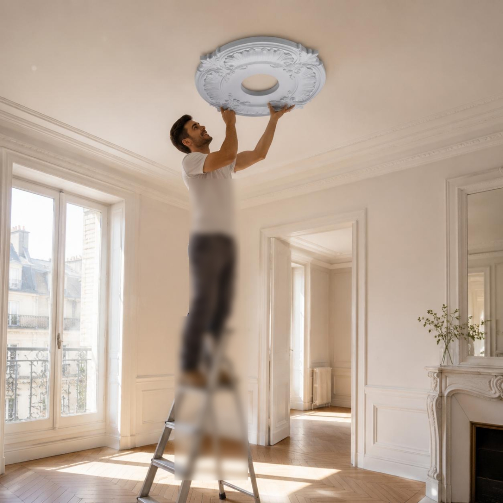 Round PU Ceiling Medallion Scr - Lighting Decorative บทวิจารณ์และราคา