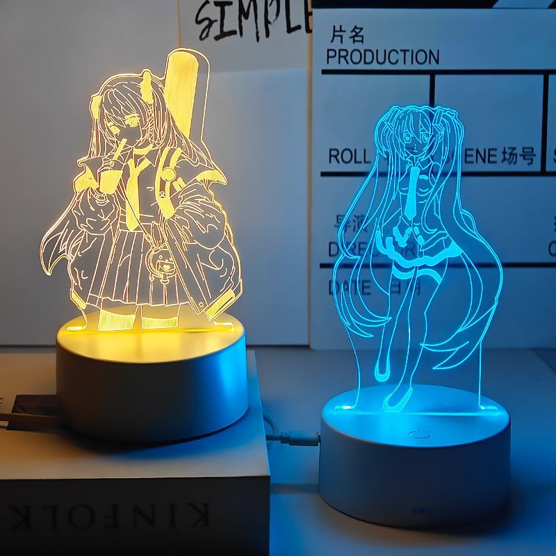 Hatsune Miku anime cartoon cut - Lighting Decoration Stand บทวิจารณ์และราคา