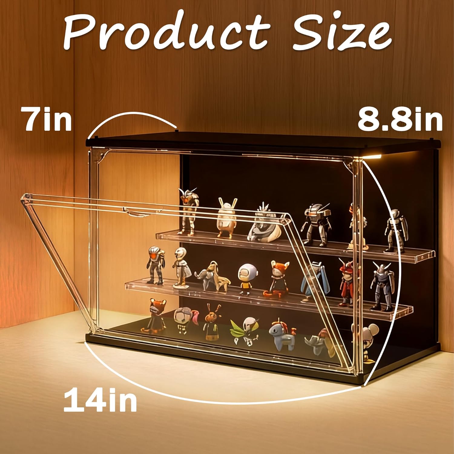 3-Tier Stackable LED Display C - Lighting & Home Decor Studio บทวิจารณ์และราคา