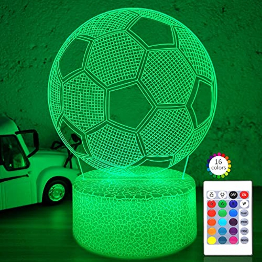 Soccer Gifts Night Light for,3 - Lighting Decor Bedroom บทวิจารณ์และราคา