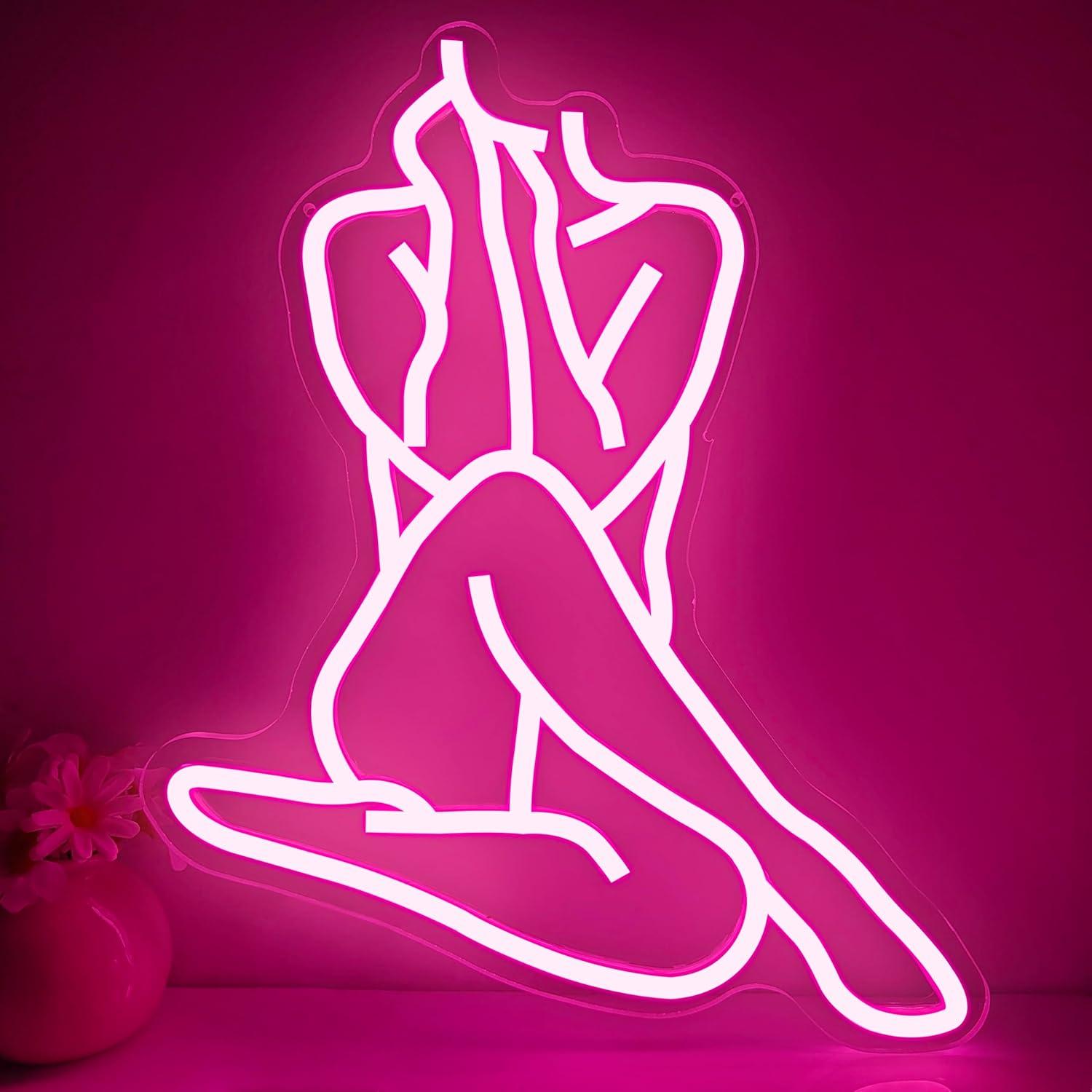 Lady Neon Sign Dimmable LED Li - Lighting Decor For Home บทวิจารณ์และราคา